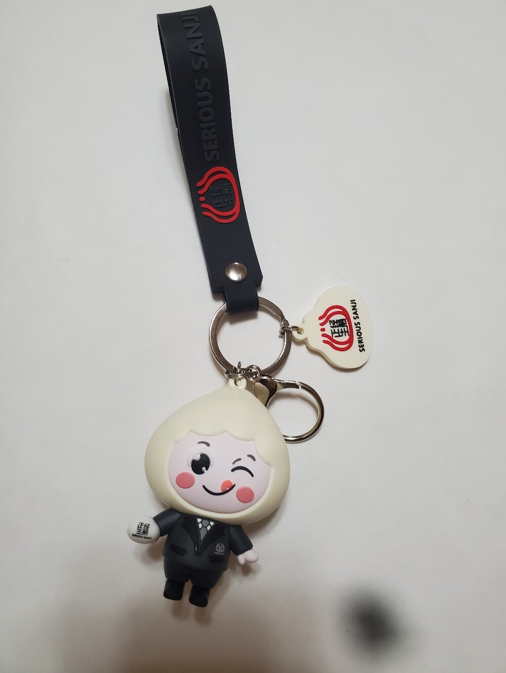Serious Sanji Dumpling Keychain